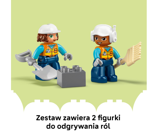 LEGO DUPLO 10476 Plac budowy z pojazdami 3 w 1 - 1473399 - zdjęcie 8